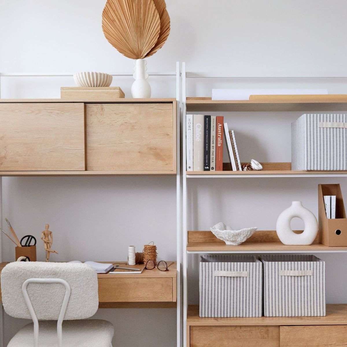 Kent Ladder Desk - White | Home Furniture | Mocka NZ