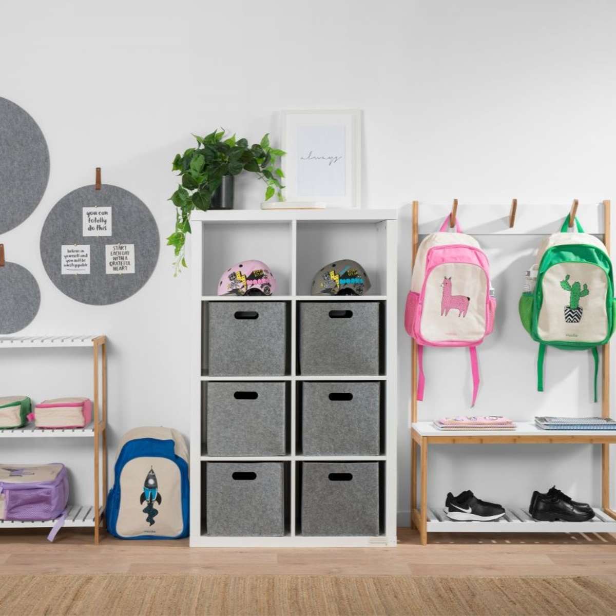 Luna 8 Cube Storage - White