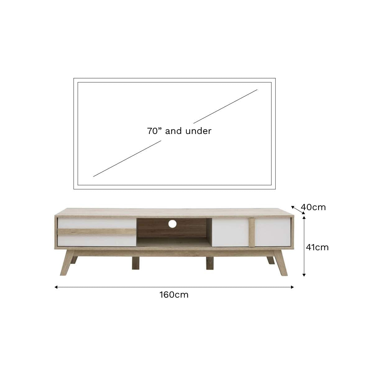 Jesse Entertainment Unit By Mocka - Shop Online!