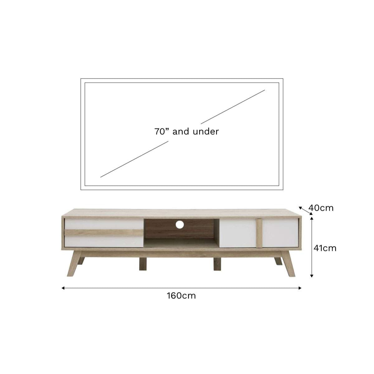 Jesse Entertainment Unit By Mocka - Shop Online!