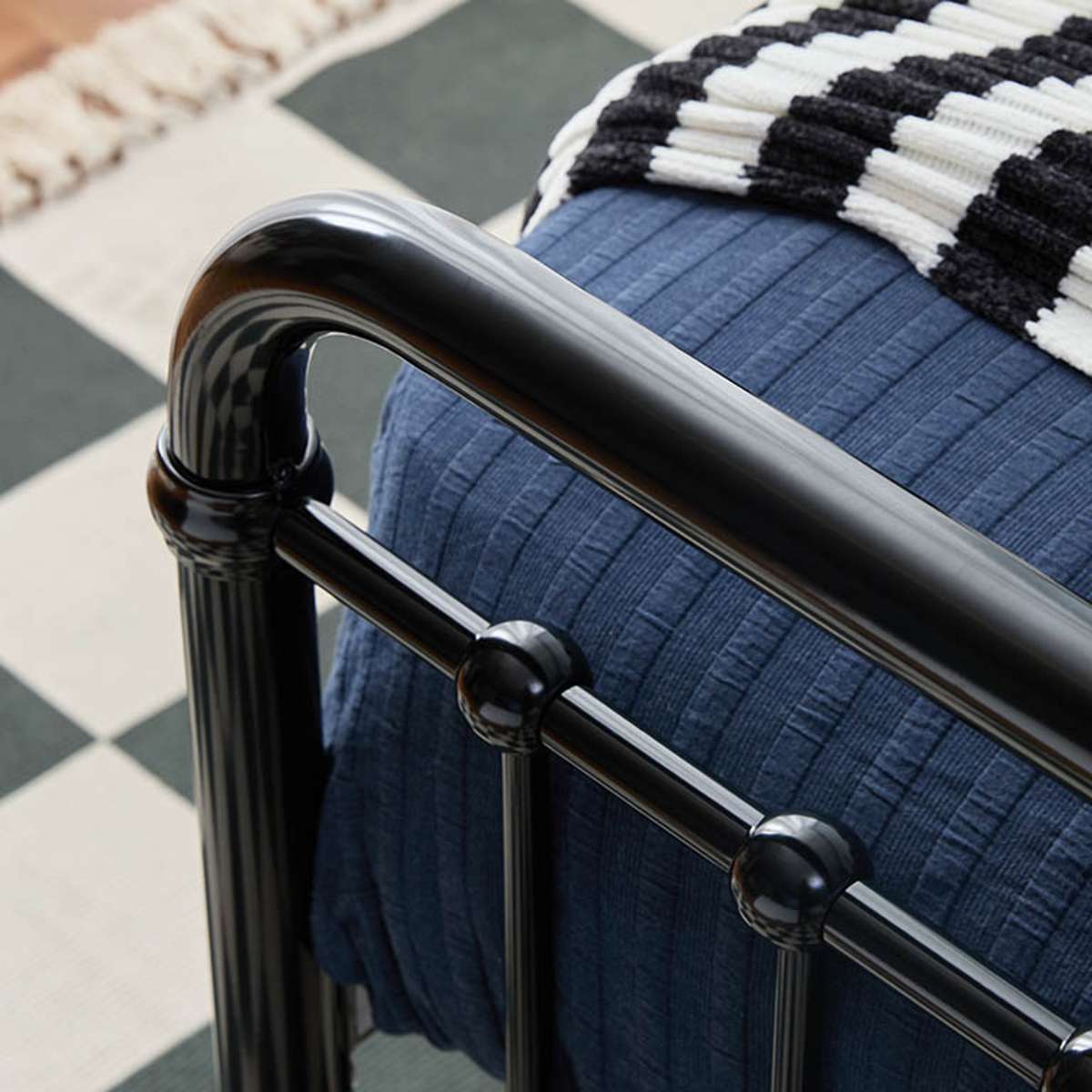 Sonata Bed - Single - Black