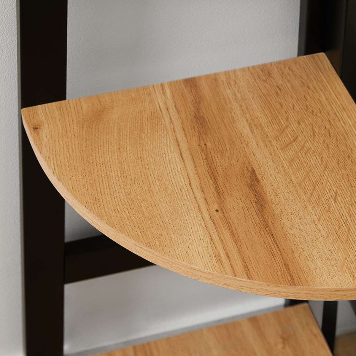 Porto Corner Shelves - Black