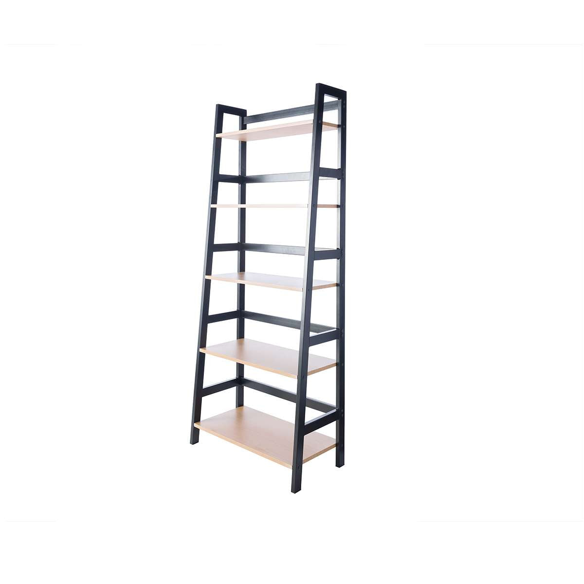 Porto Five Shelves - Black