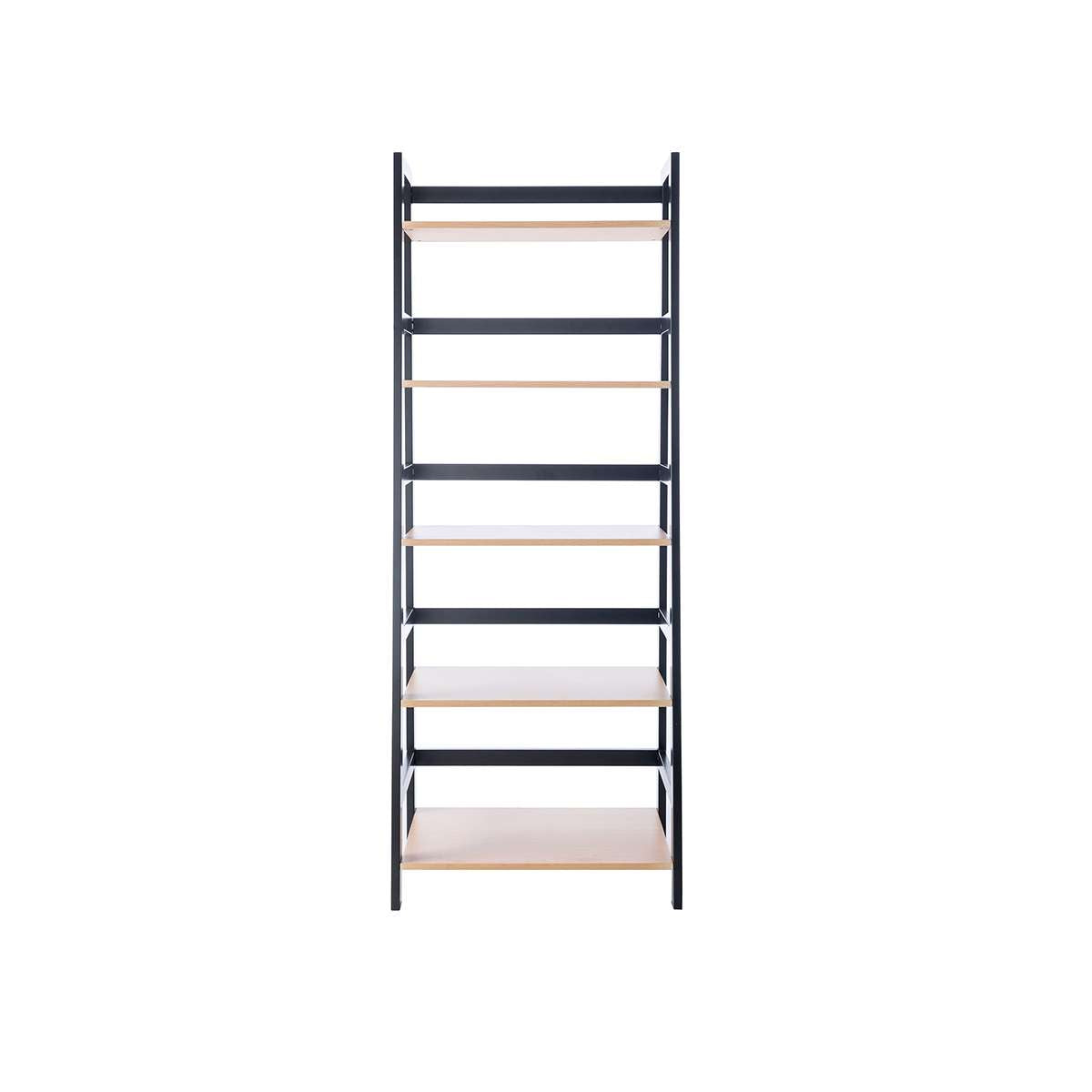 Porto Five Shelves - Black