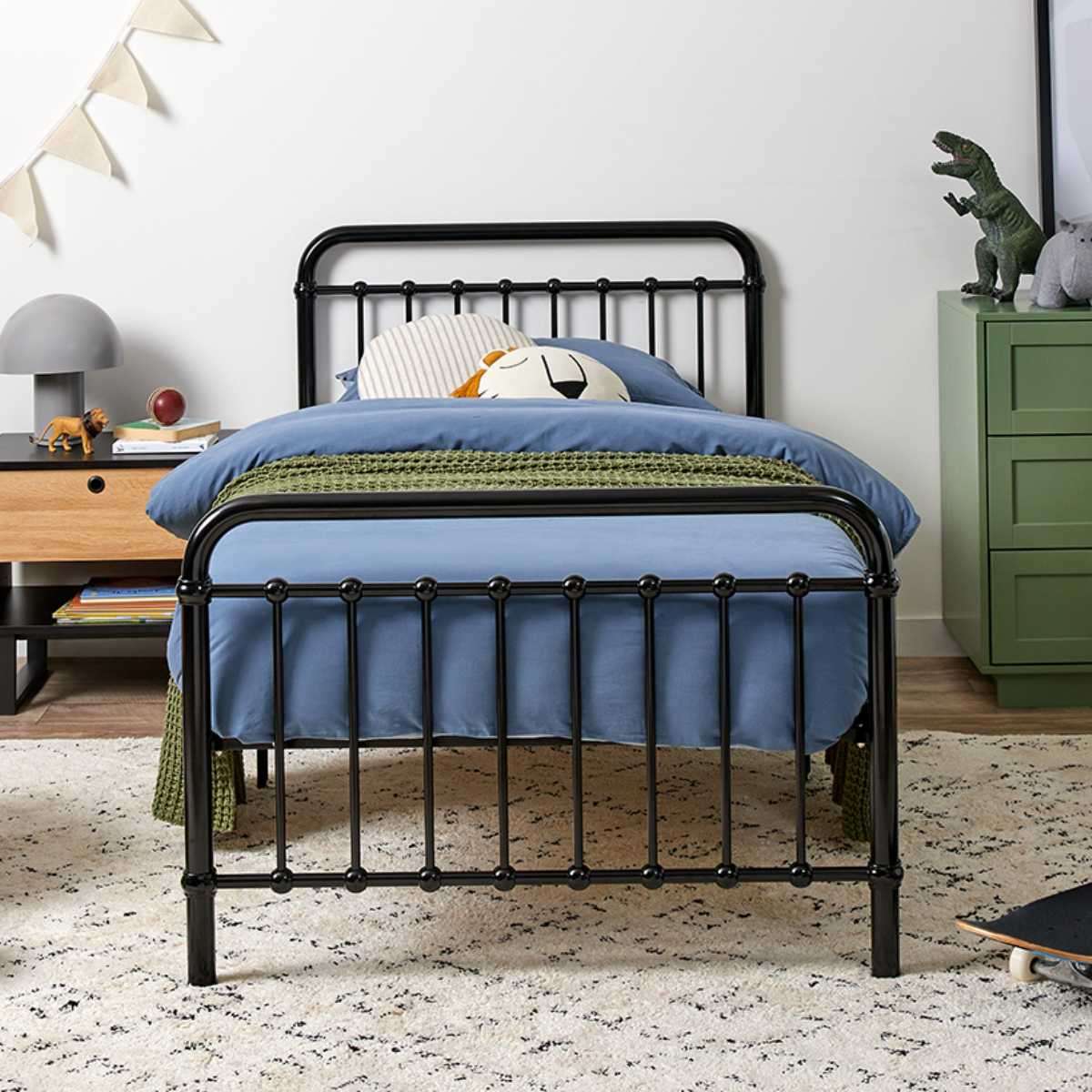 Sonata Black King Single Four Piece Bedroom Set | Mocka NZ