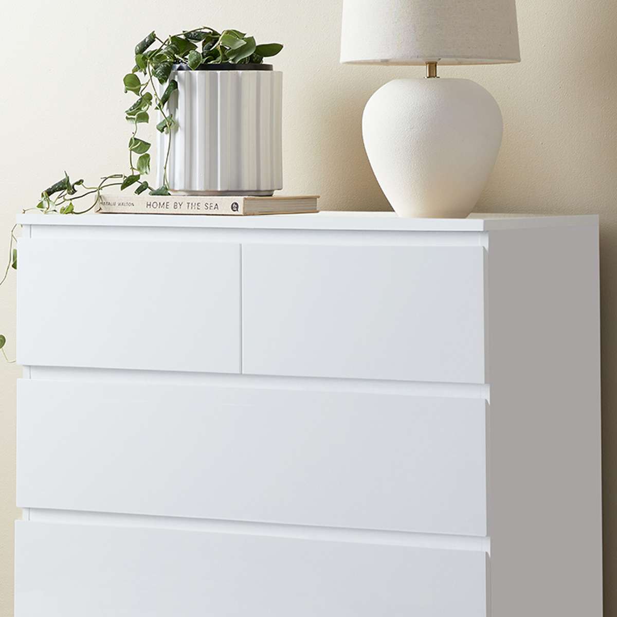 Jolt Tallboy Drawers - White