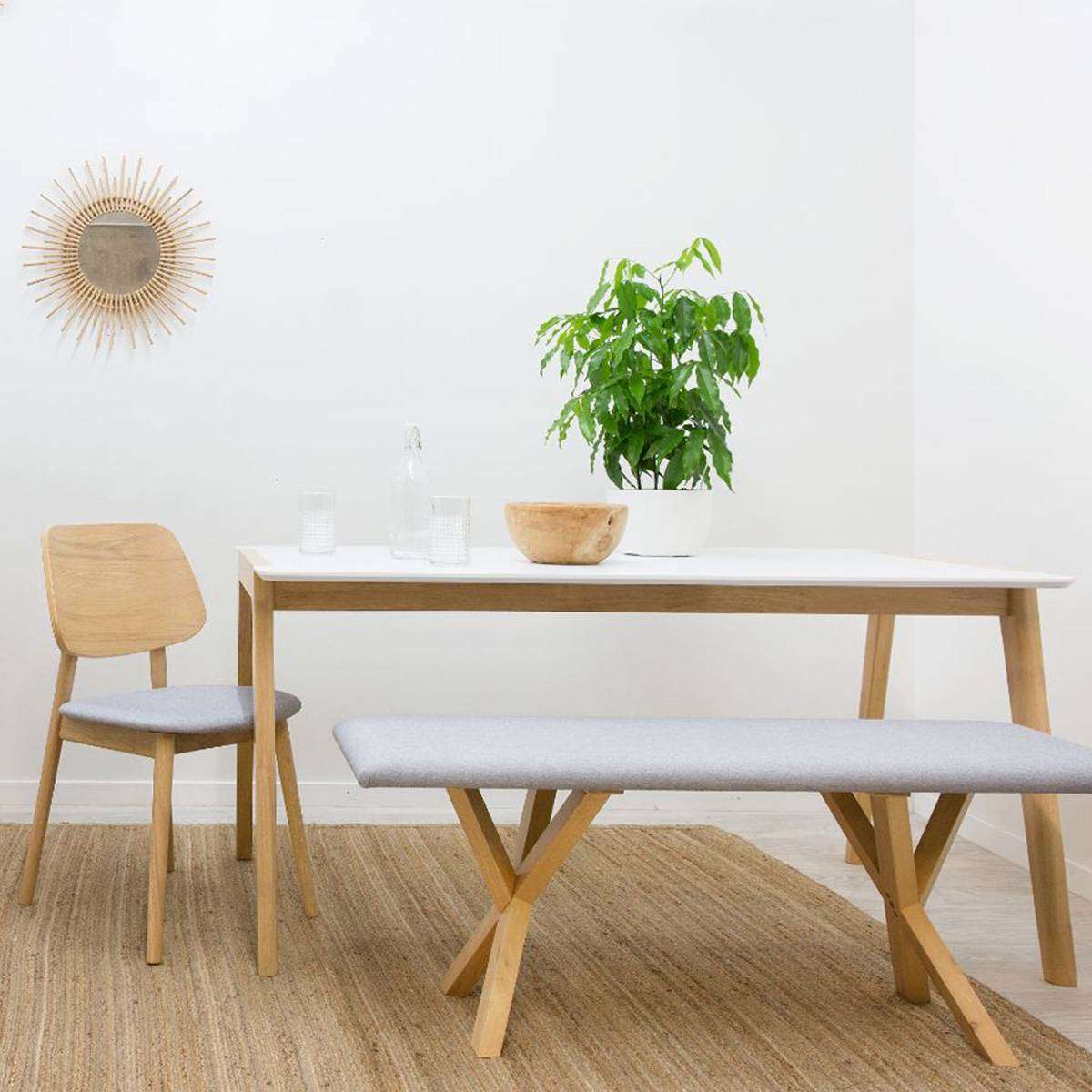 Kai 6 Seater Dining Table - Dining Room Furniture | Mocka NZ
