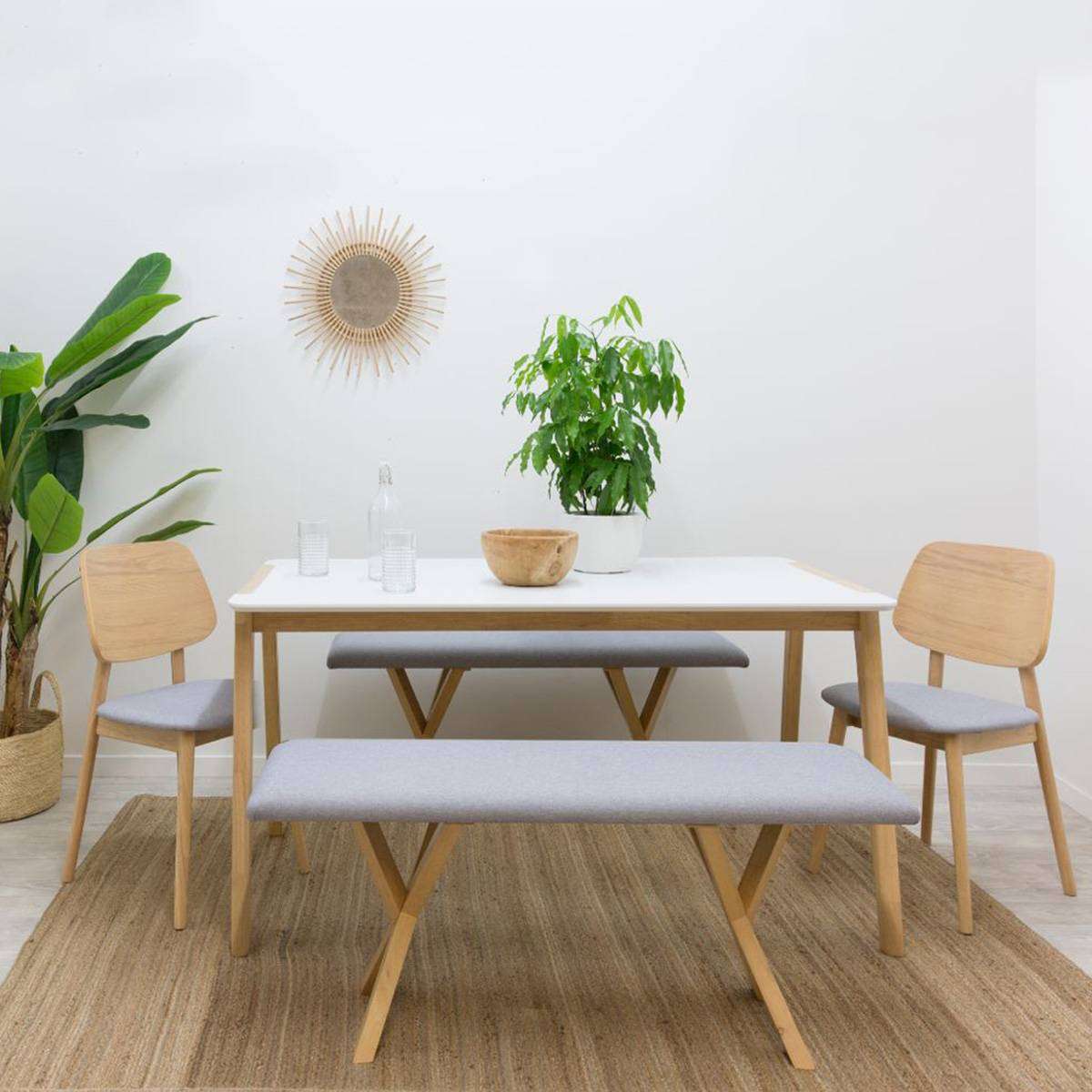 Kai 6 Seater Dining Table - Dining Room Furniture | Mocka NZ