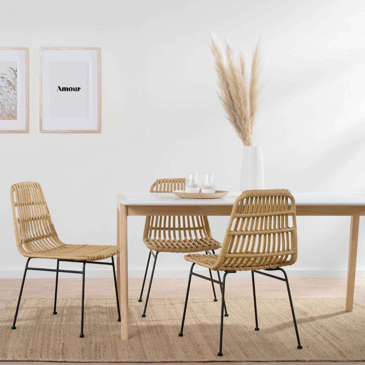 Kai 6 Seater Dining Table - Dining Room Furniture | Mocka NZ