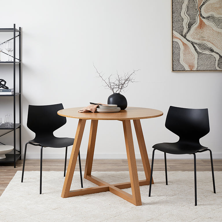 Avalon 4 Seater Dining Table - Natural