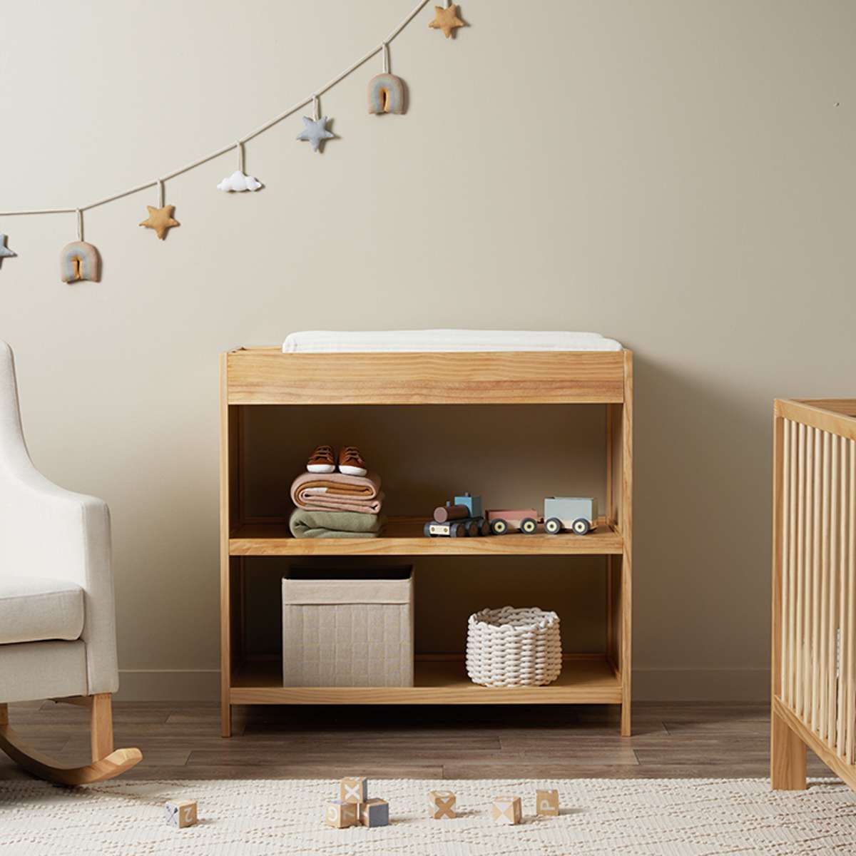 Aspiring Natural Four Piece Nursery Set | Mocka NZ