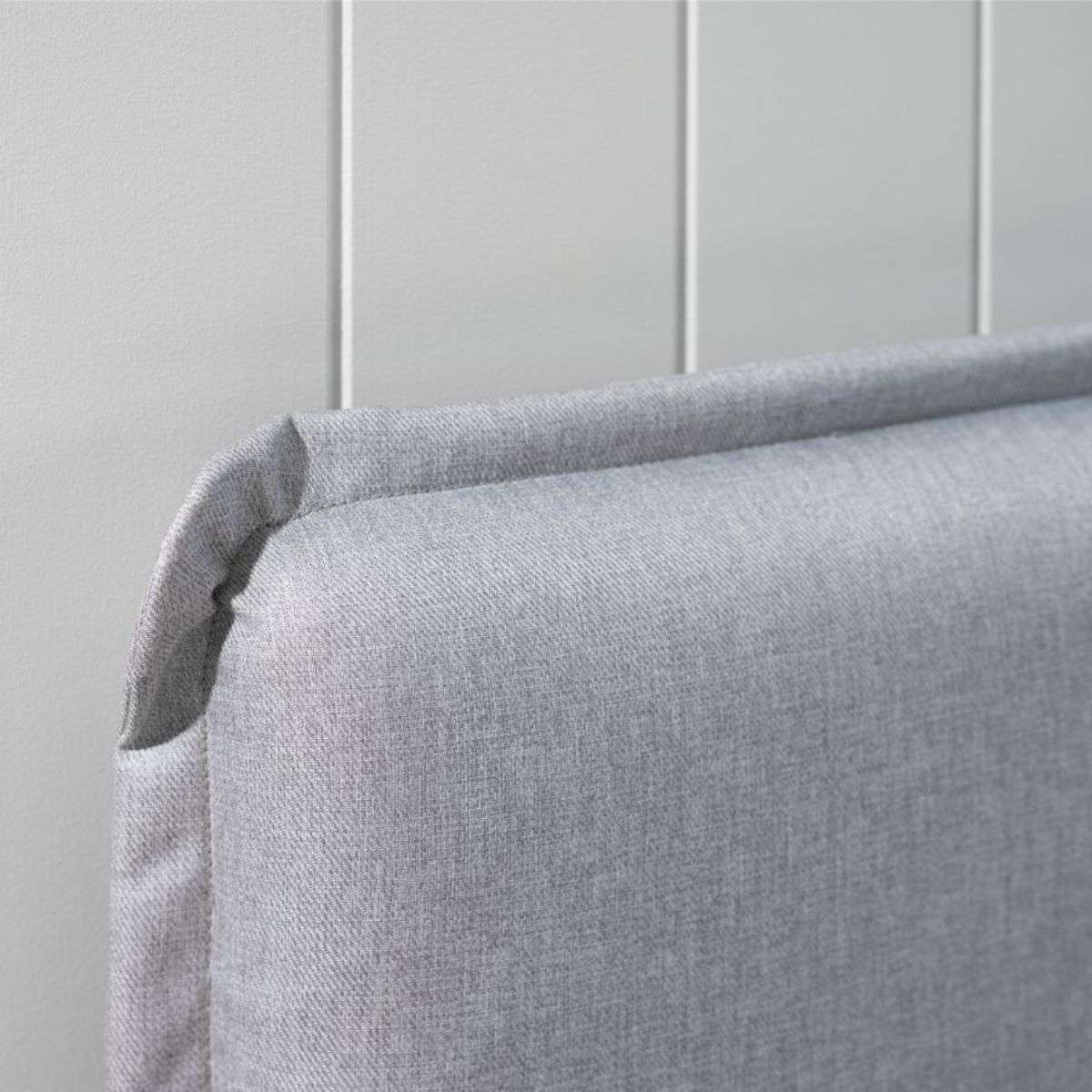 Peyton Queen Bed - Light Grey