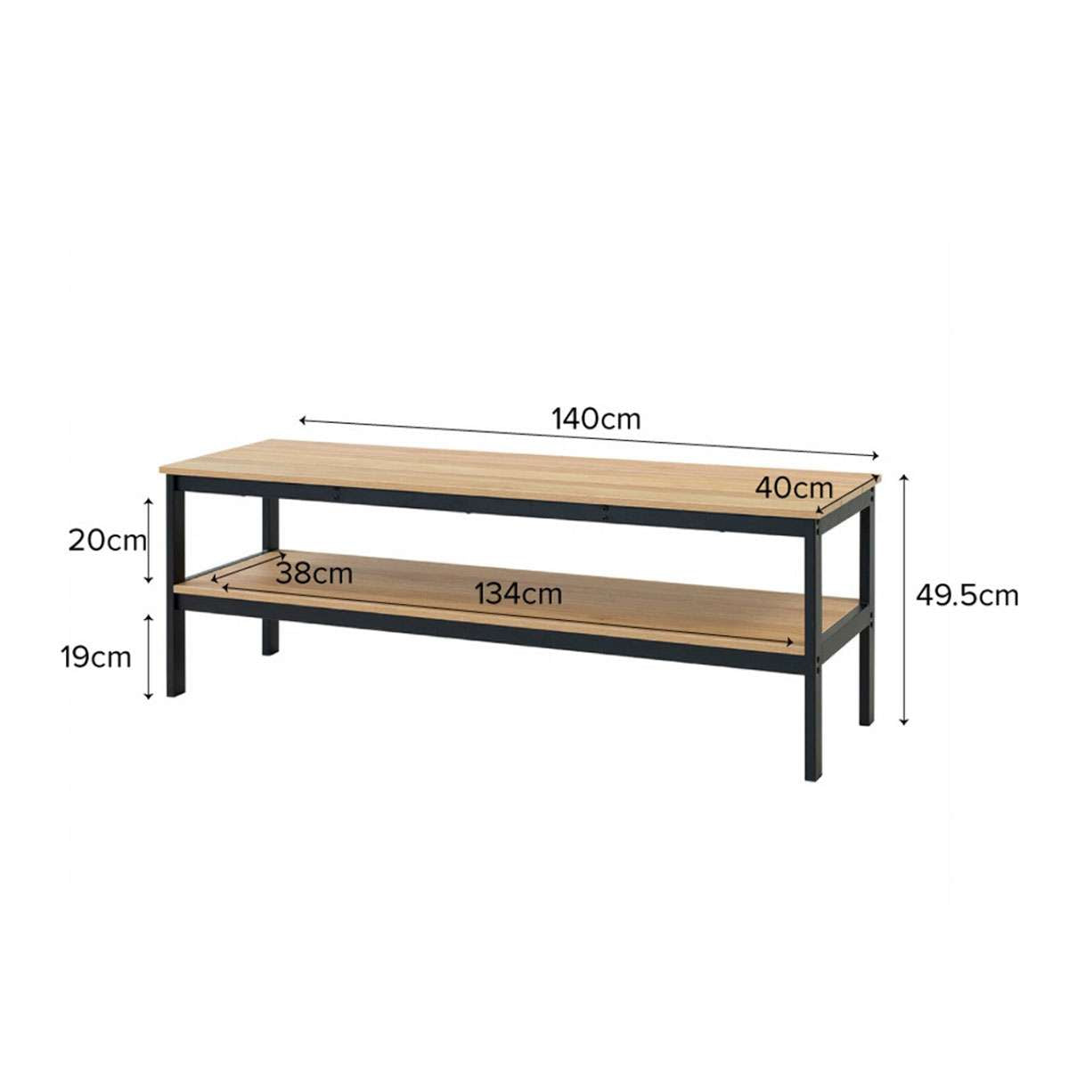 Porto Entertainment Unit - Black