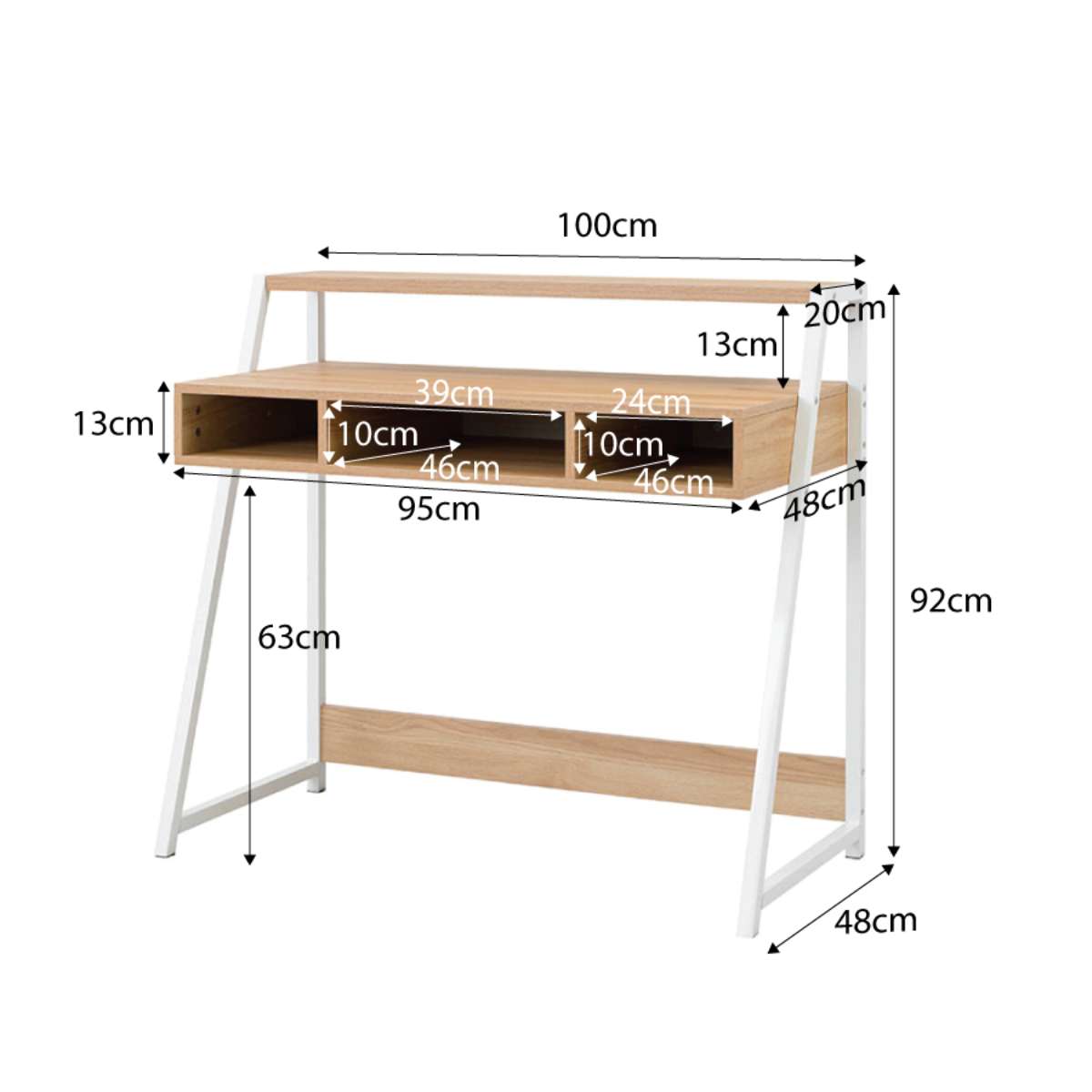 Porto Desk - White