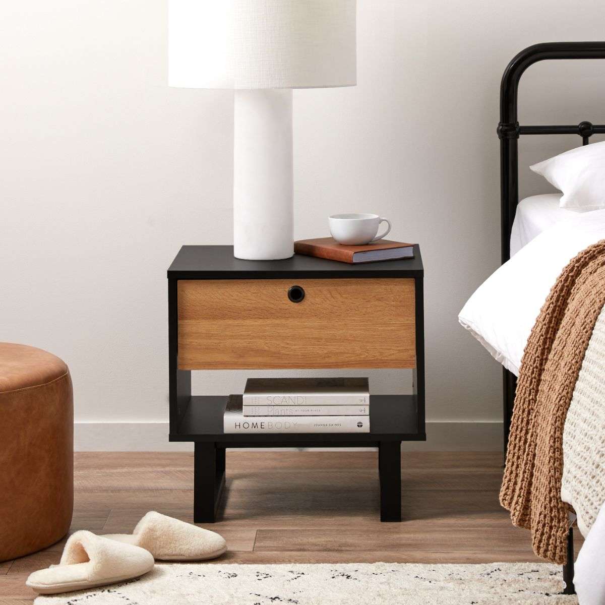Sonata Black King Single Four Piece Bedroom Set | Mocka NZ