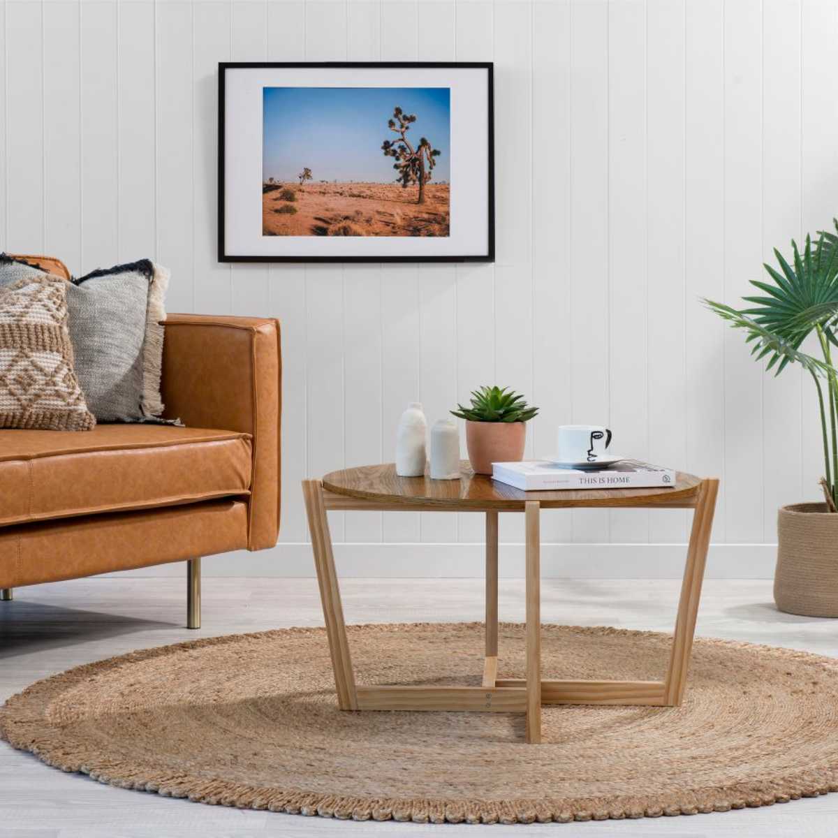 Ellwood Coffee Table - Natural/Natural - SECONDS