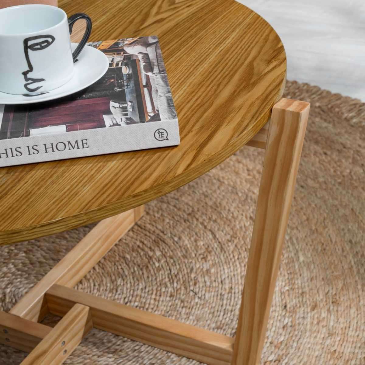 Ellwood Coffee Table - Natural/Natural - SECONDS
