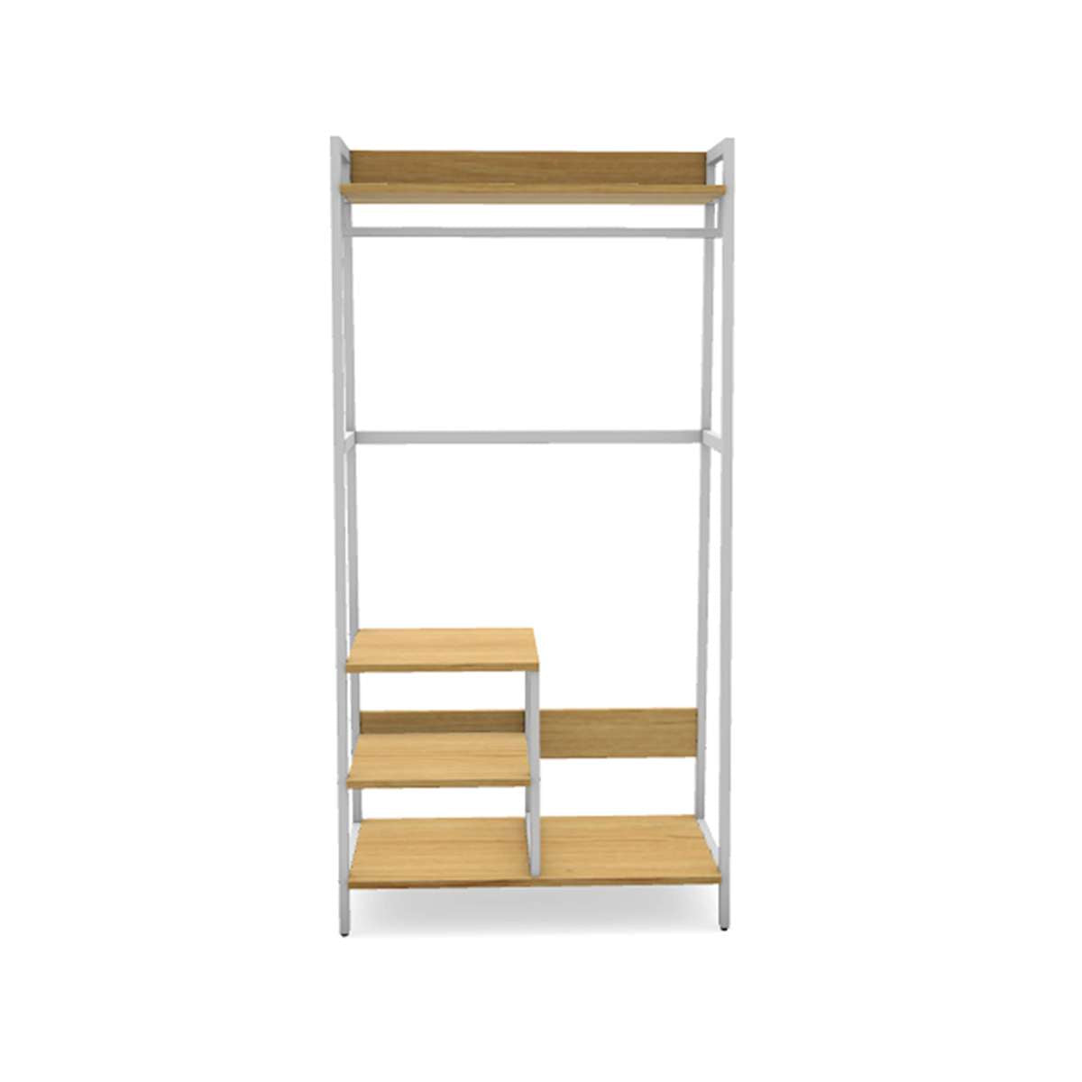 Porto Storage With Shelf - White