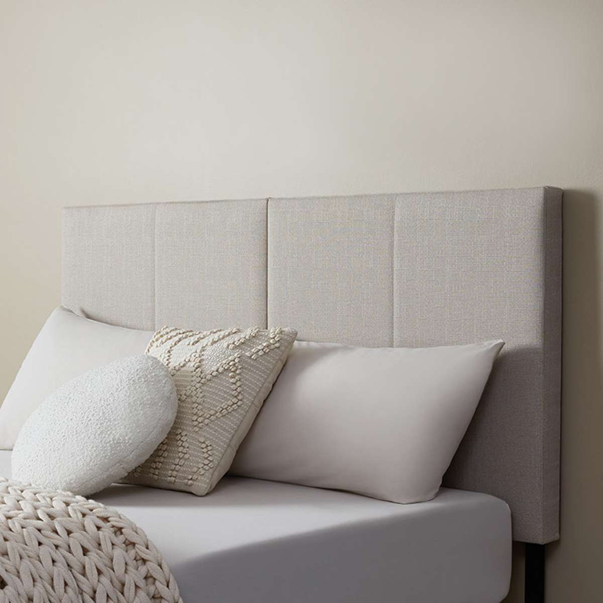 Regent Queen Bedhead - Oatmeal