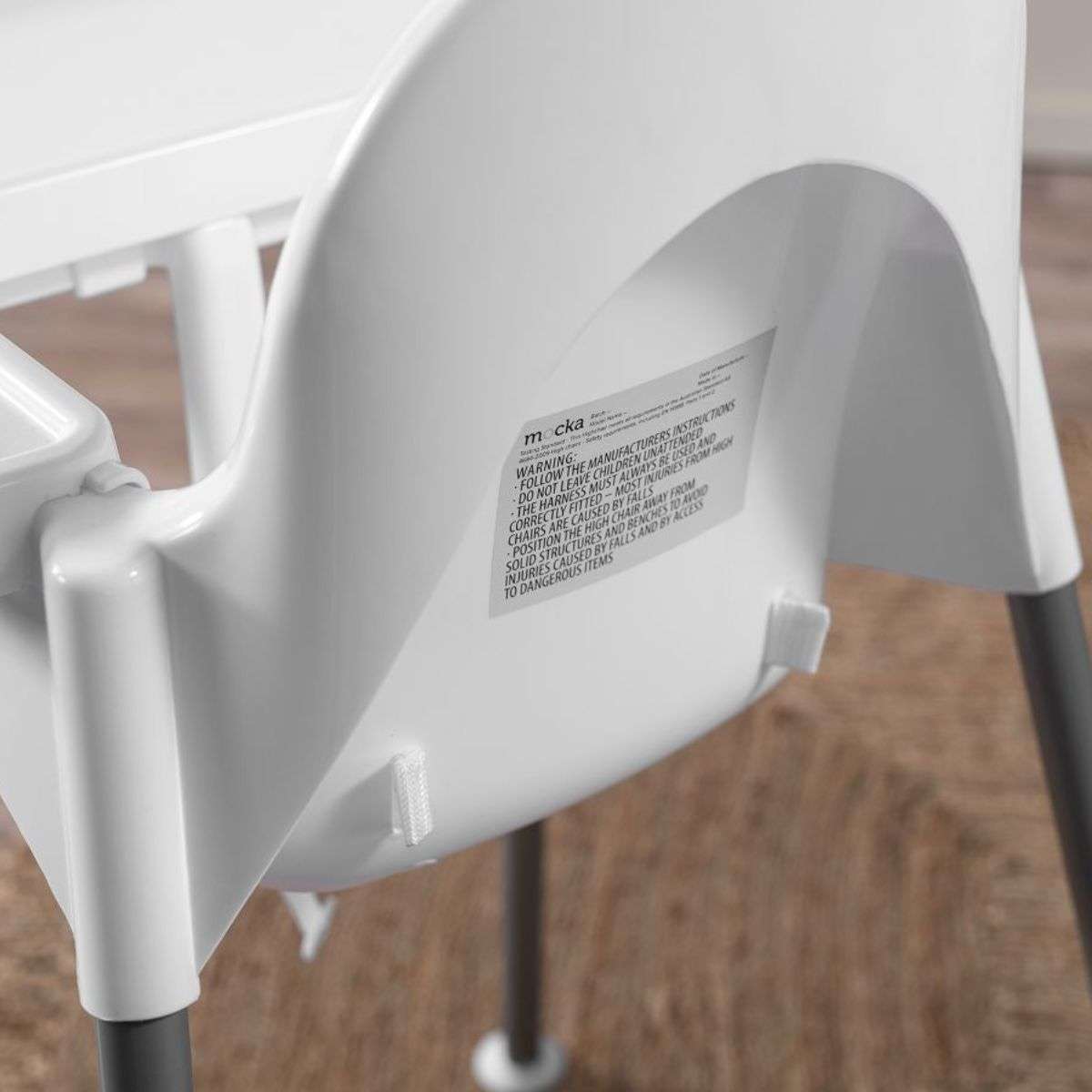 Essentials Highchair - White