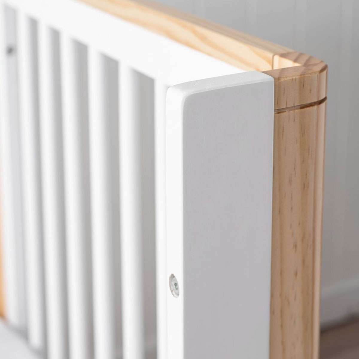 Tahoe Cot Toddler Bed Conversion - White