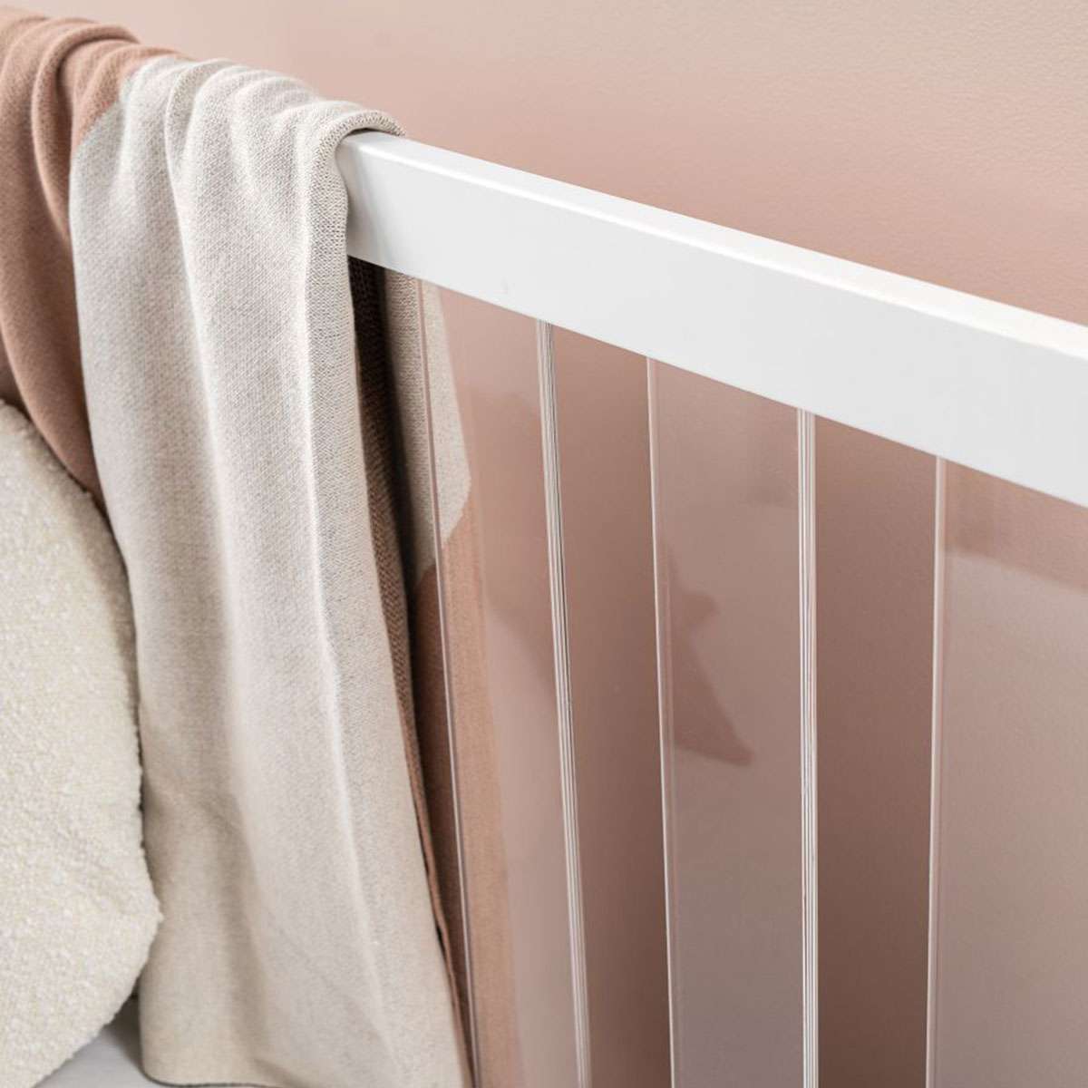 Teneriffe Acrylic Cot - Mocka New Zealand