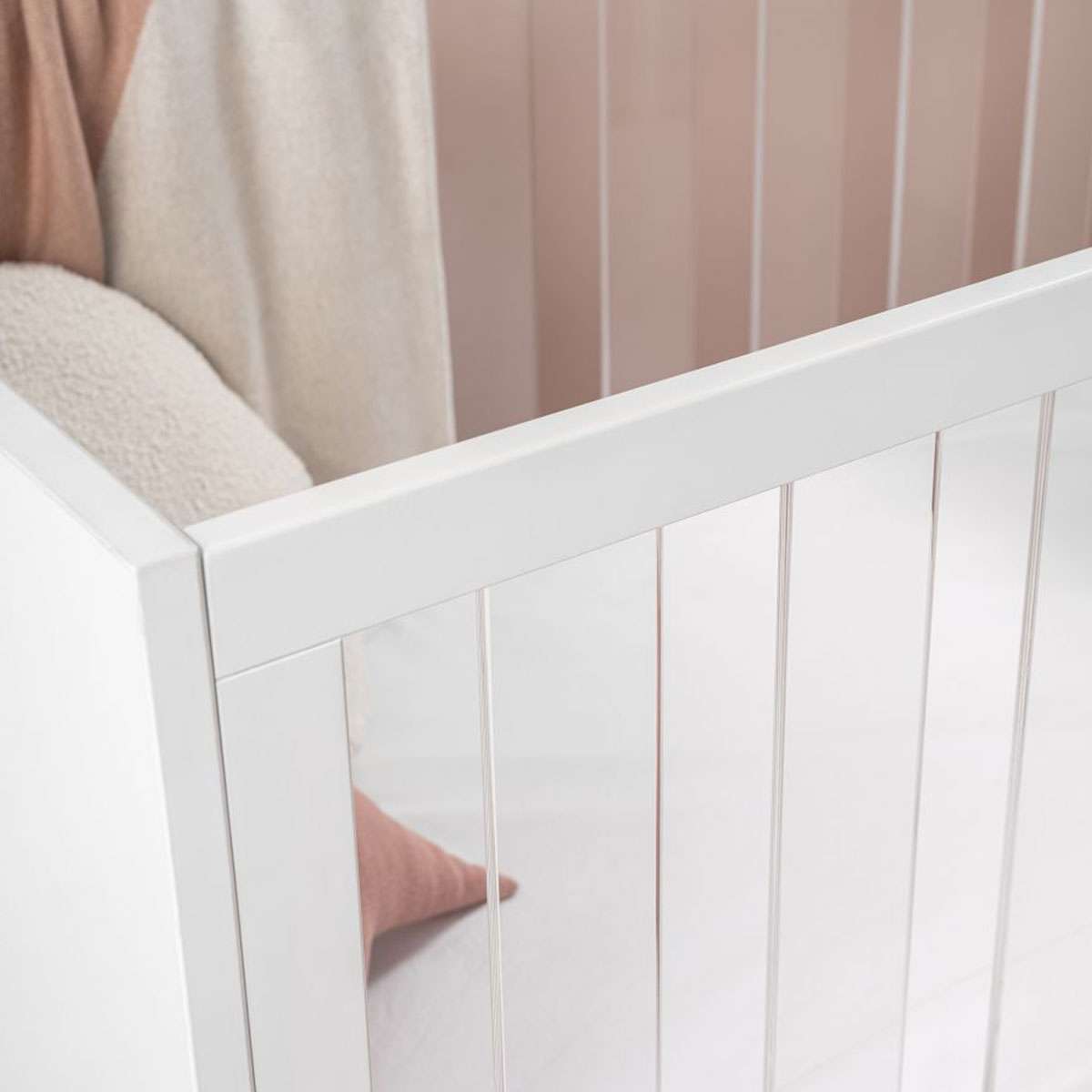 Teneriffe Acrylic Cot - Mocka New Zealand