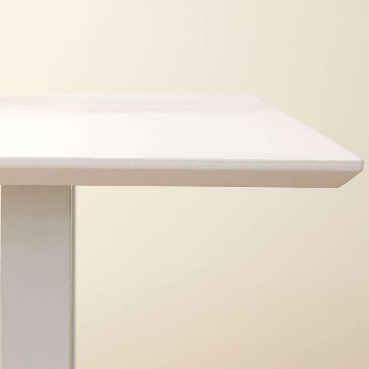 Zander 6 Seater Dining Table - White
