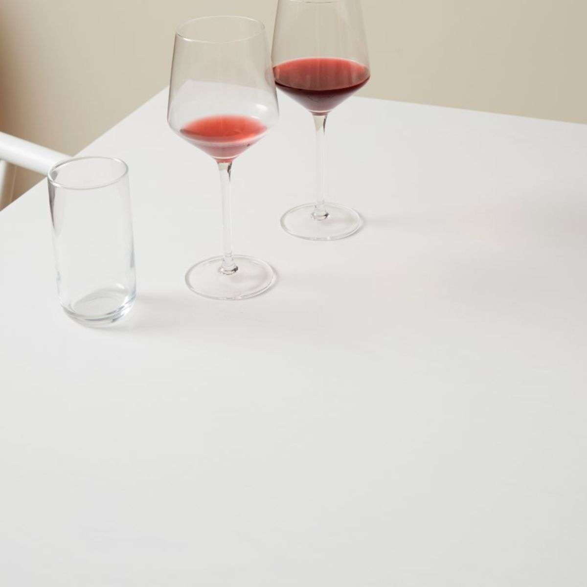 Zander 6 Seater Dining Table - White