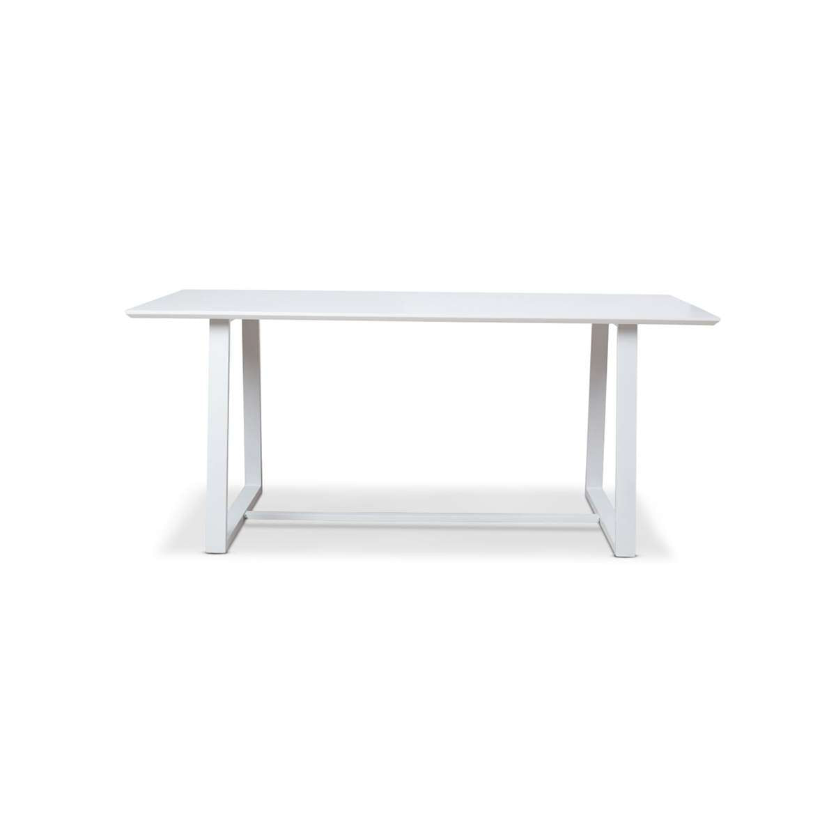 Zander 6 Seater Dining Table - White
