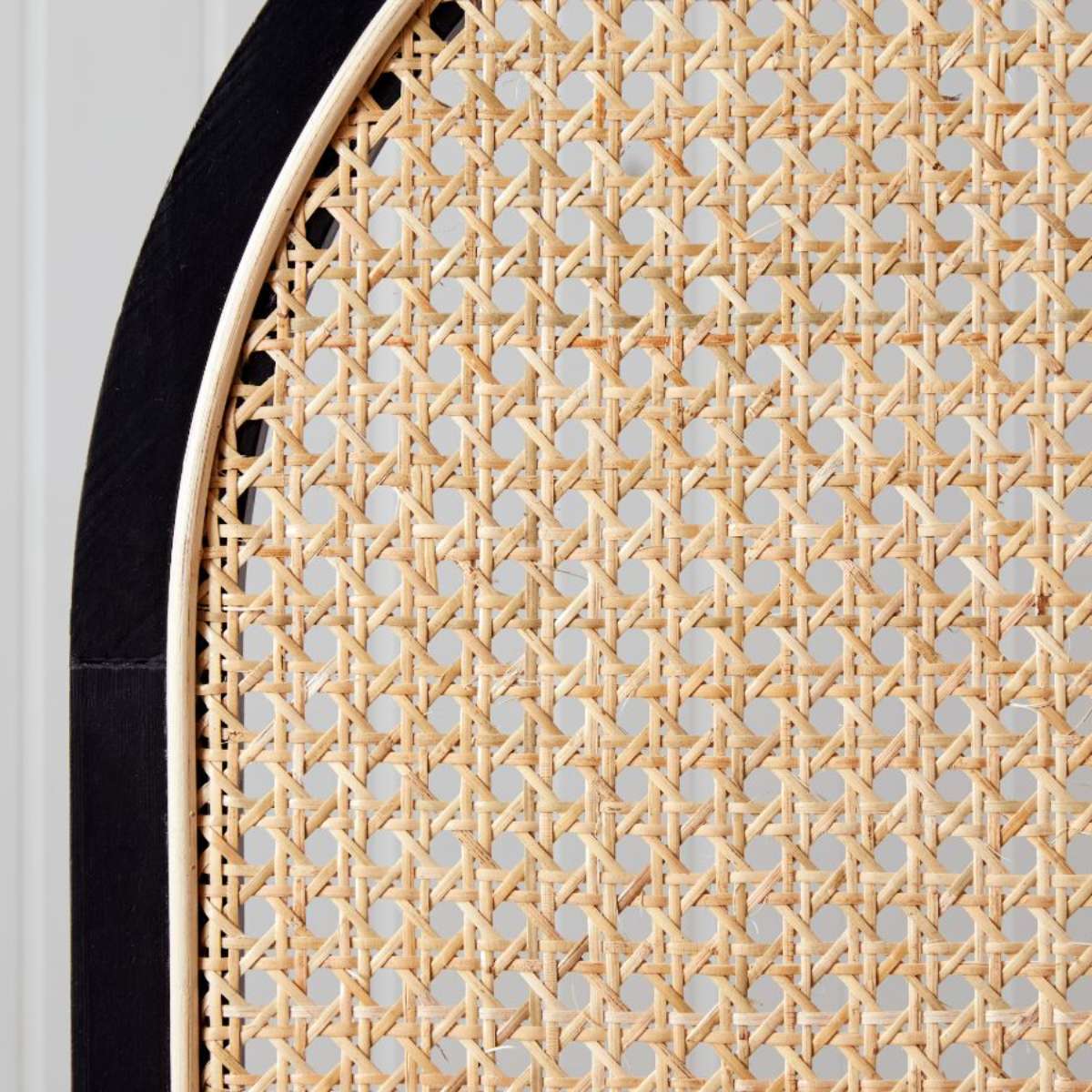 Southport Rattan Screen Divider - Black