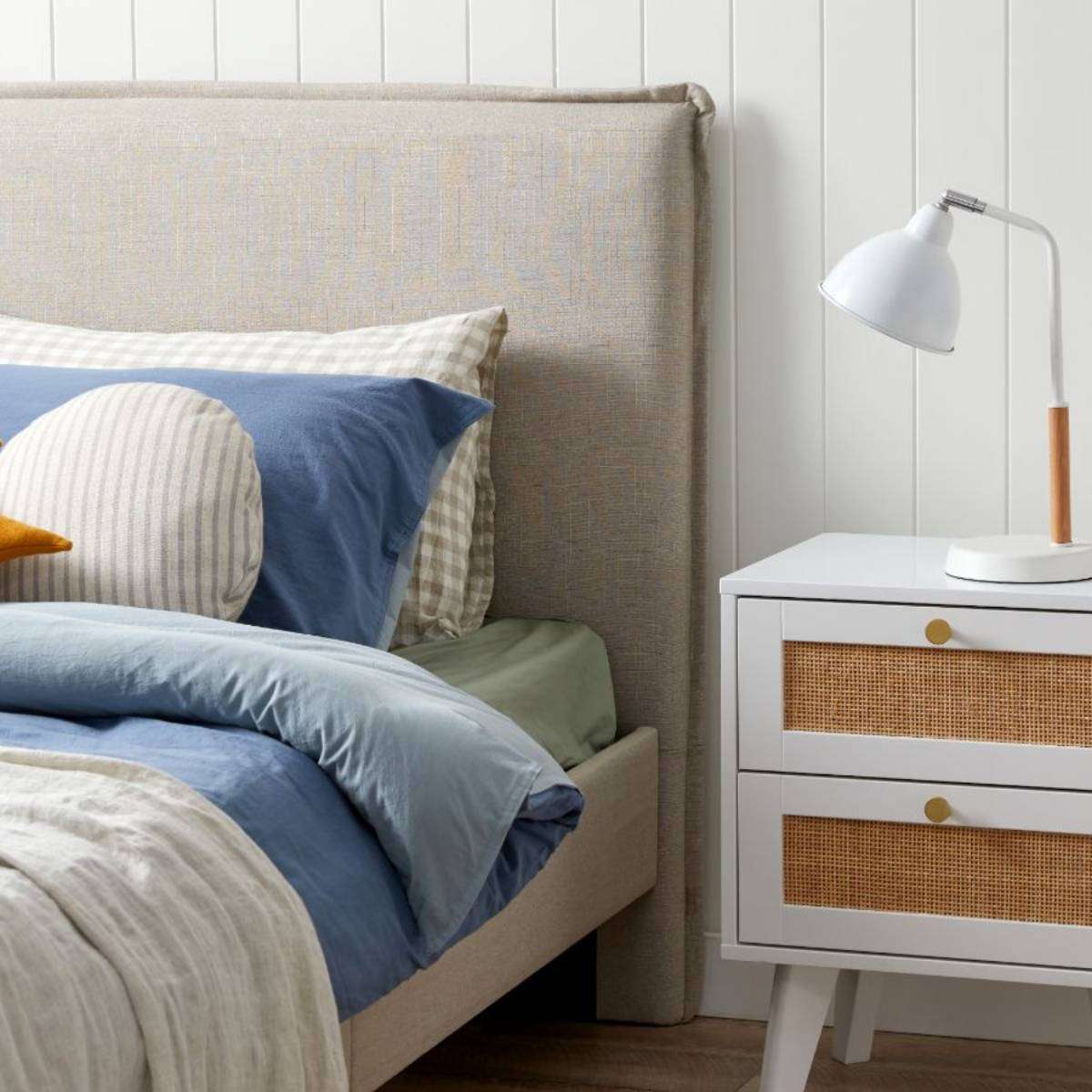 Peyton Single Bed - Oatmeal | Kids Bedroom Furniture