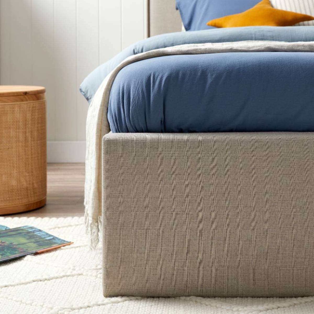 Peyton Single Bed - Oatmeal | Kids Bedroom Furniture