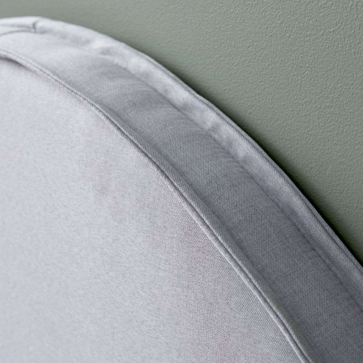 Imogen King Single Bed - Light Grey