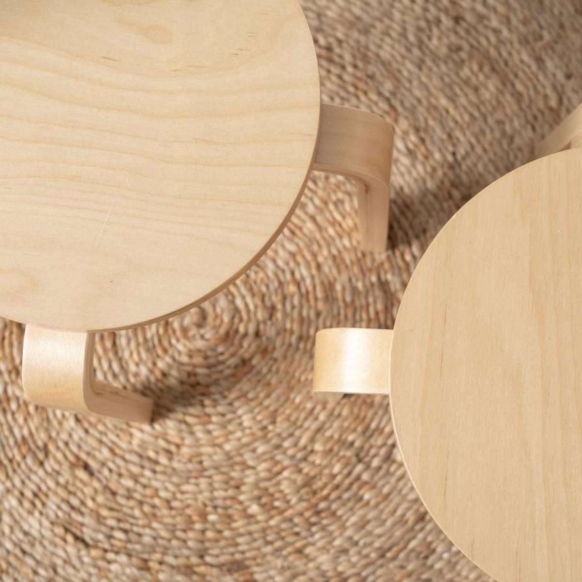 Mocka Hudson Kids Chair - Set of 2 - Natural