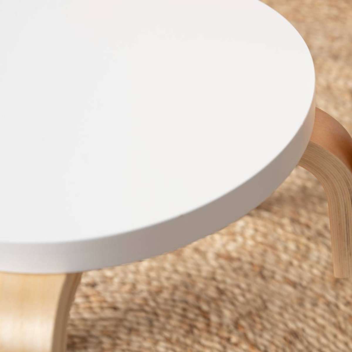 Hudson Kids Chair - Set of 2 - White/Natural