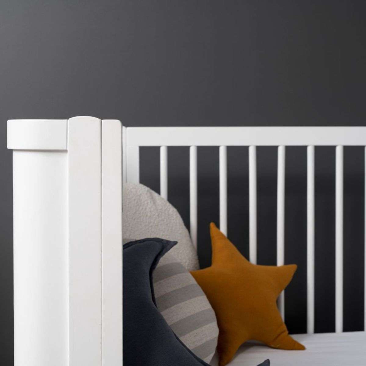 Orlando Cot Toddler Bed Conversion - White