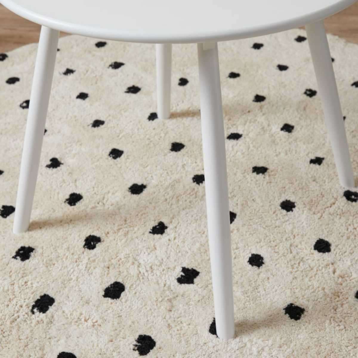 Annie Kids Round Table - White