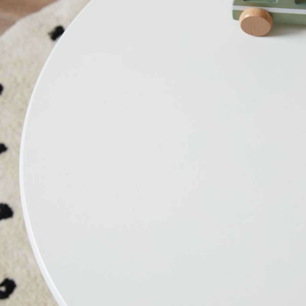 Annie Kids Round Table - White
