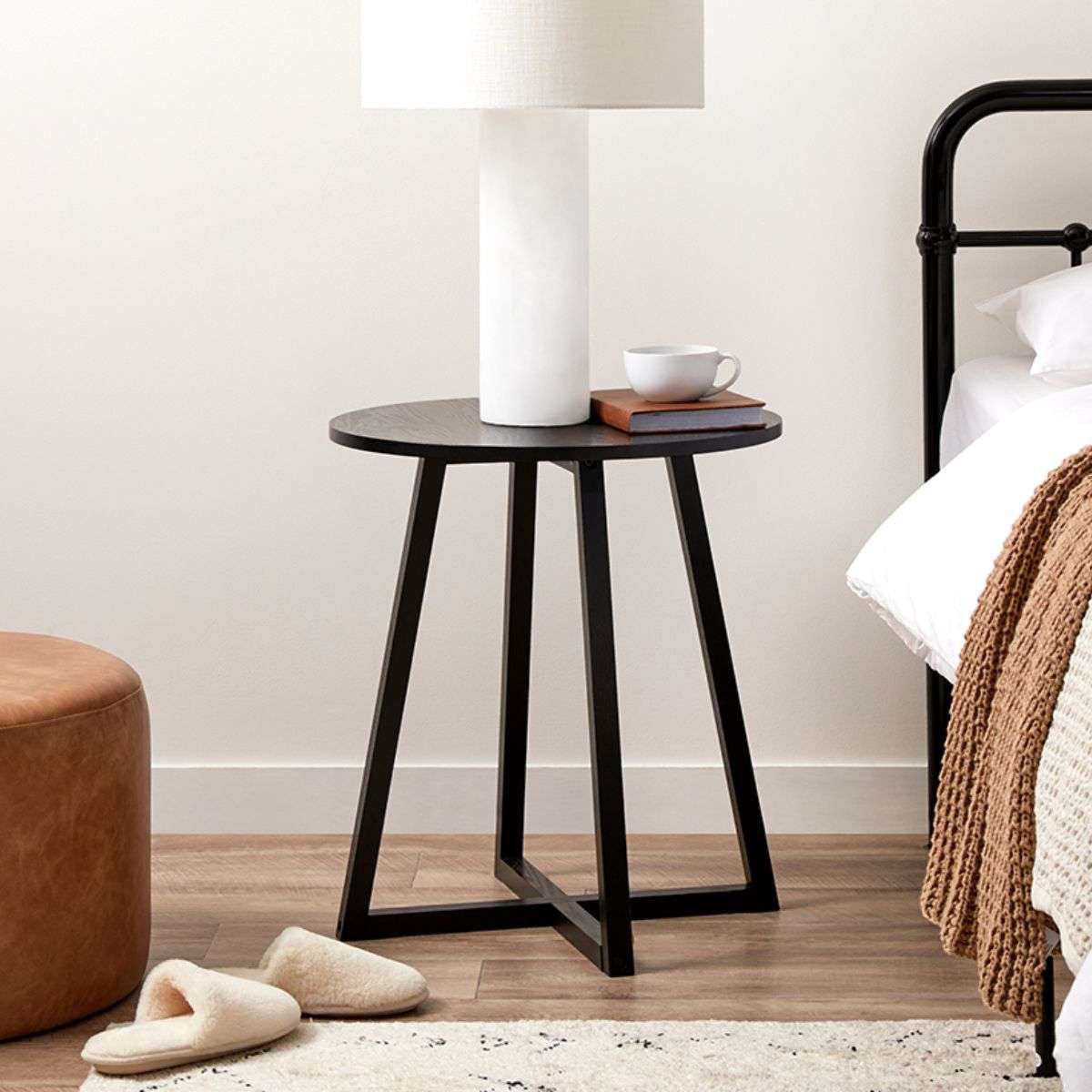 Sonata Black Three Piece Bedroom Set | Mocka NZ