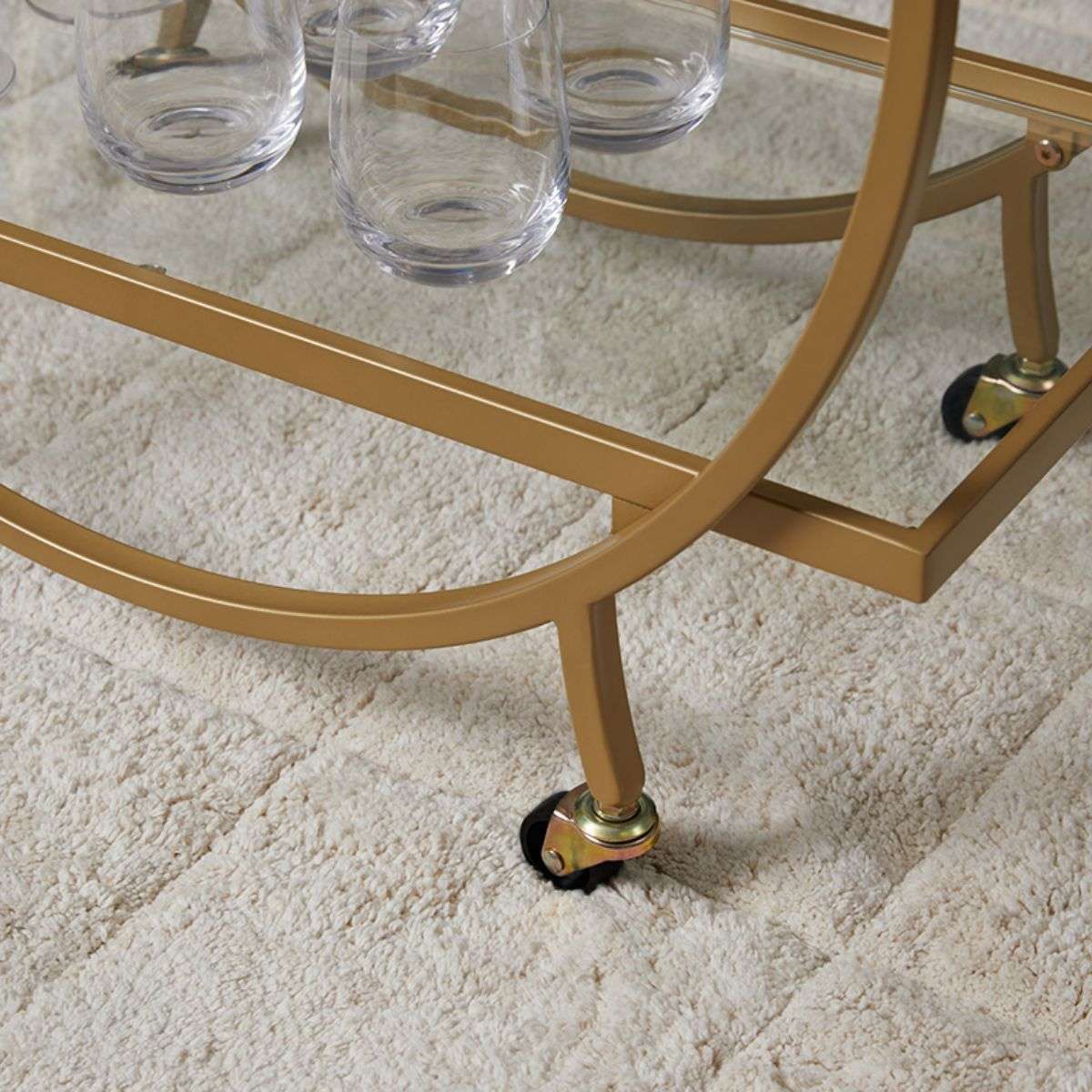 Alice Bar Cart - Bronze | Home Furniture | Mocka NZ