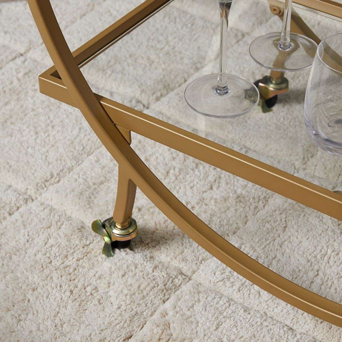 Alice Bar Cart - Bronze | Home Furniture | Mocka NZ