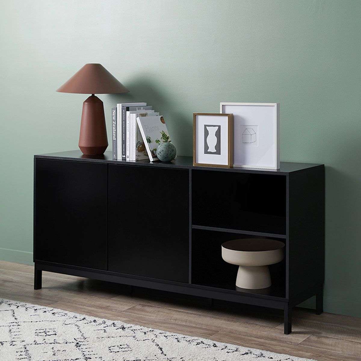 Zander Buffet - Black