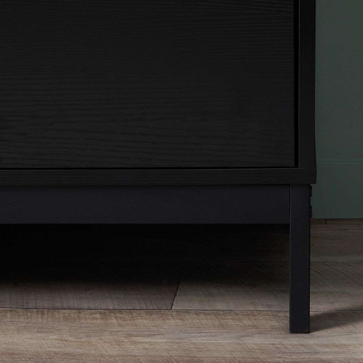 Zander Entertainment Unit - Black