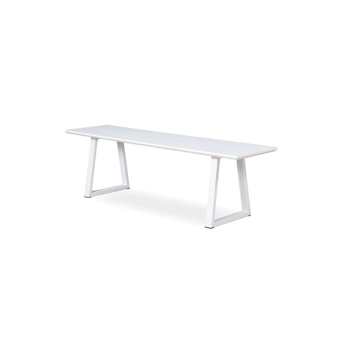 Zander Bench Seat - White