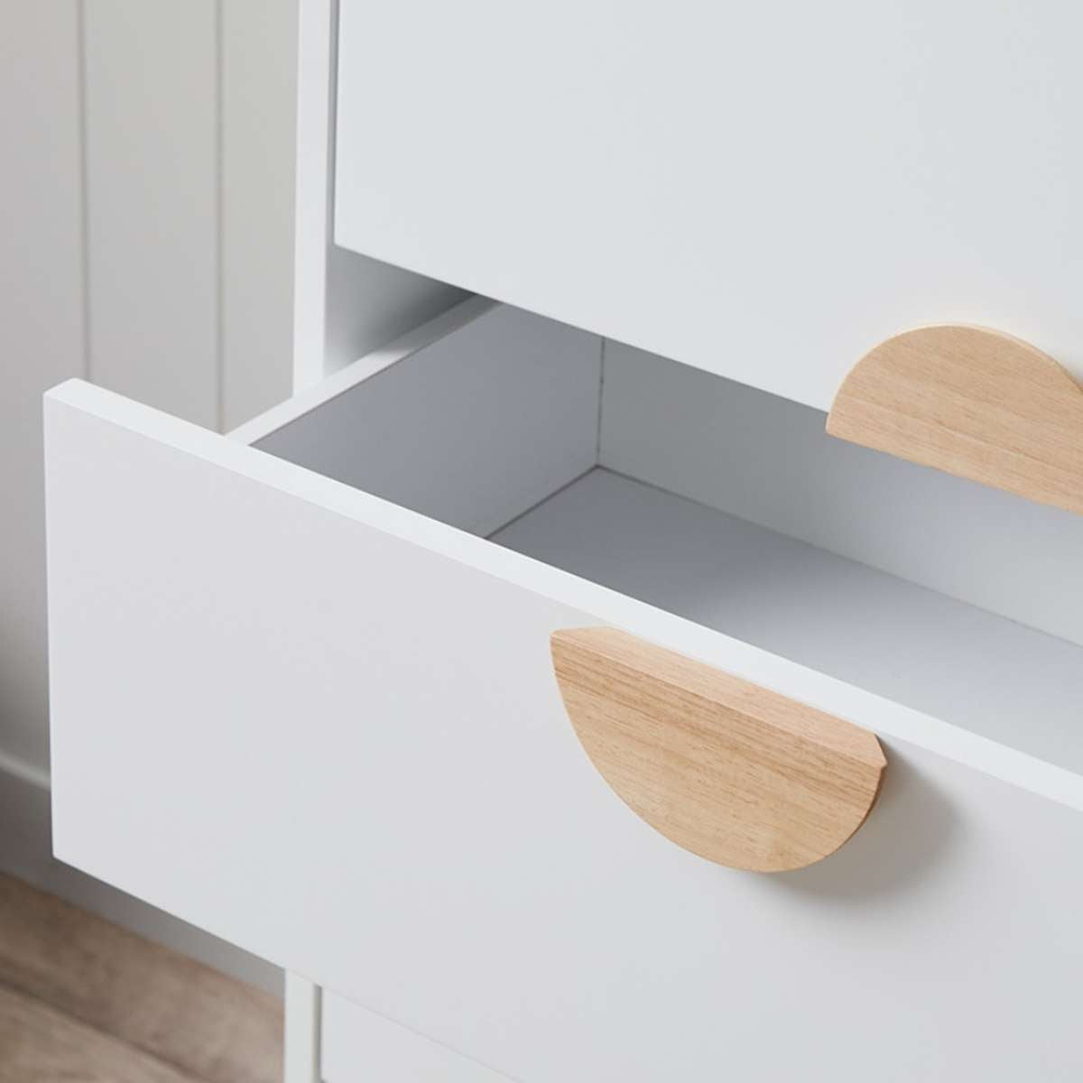 Eclipse Eight Drawer - White