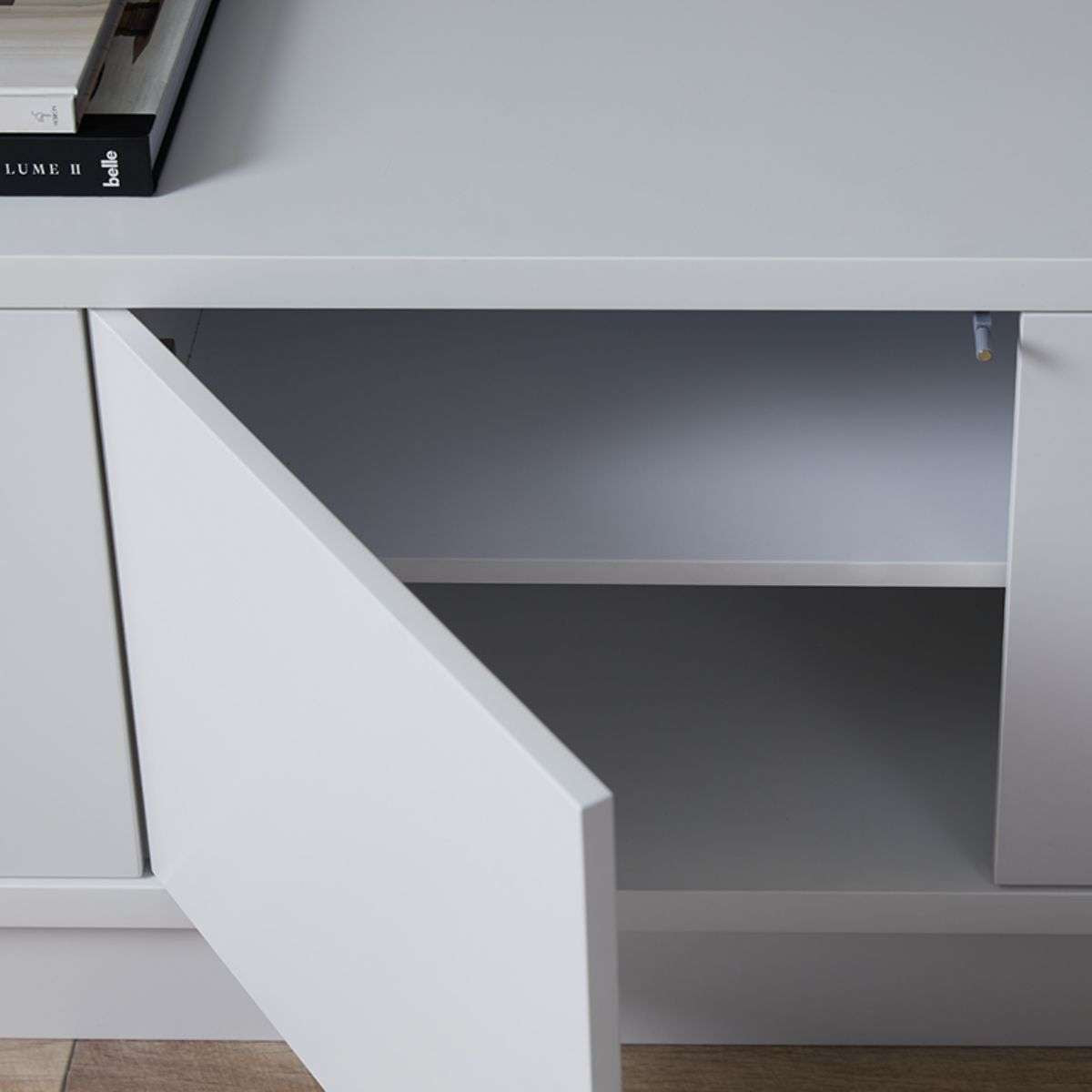 Oslo Entertainment Unit - White