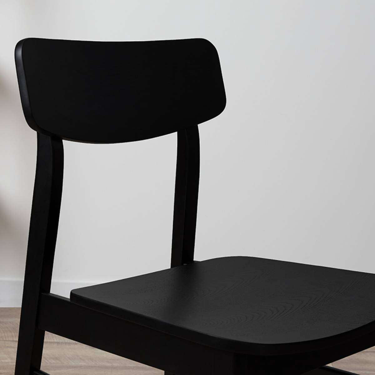 Leon Dining Chair Set of 2 - Black | Dining Furniture | Mocka NZ