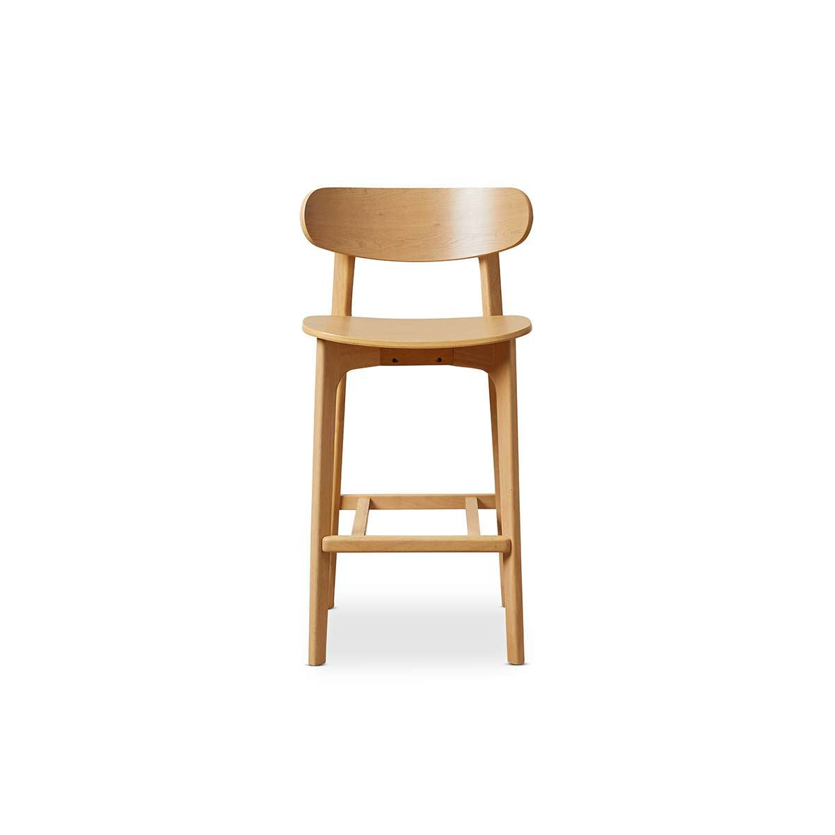 Leon Bar Stool - Natural | Home Furniture | Mocka NZ