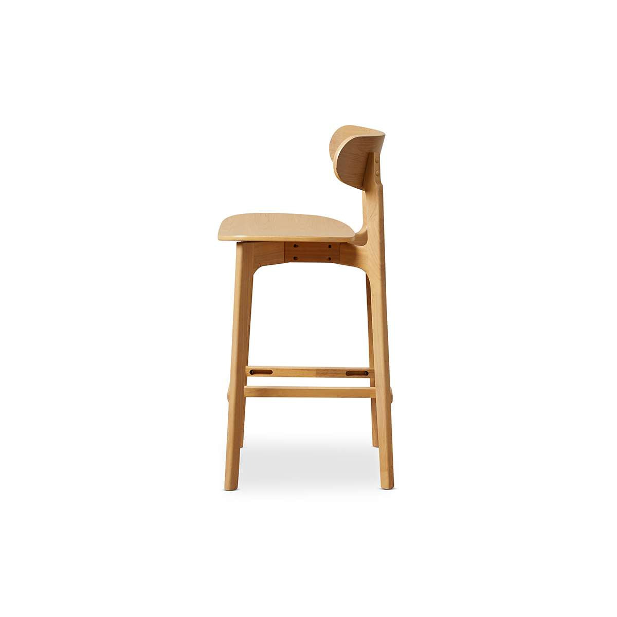 Leon Bar Stool - Natural | Home Furniture | Mocka NZ